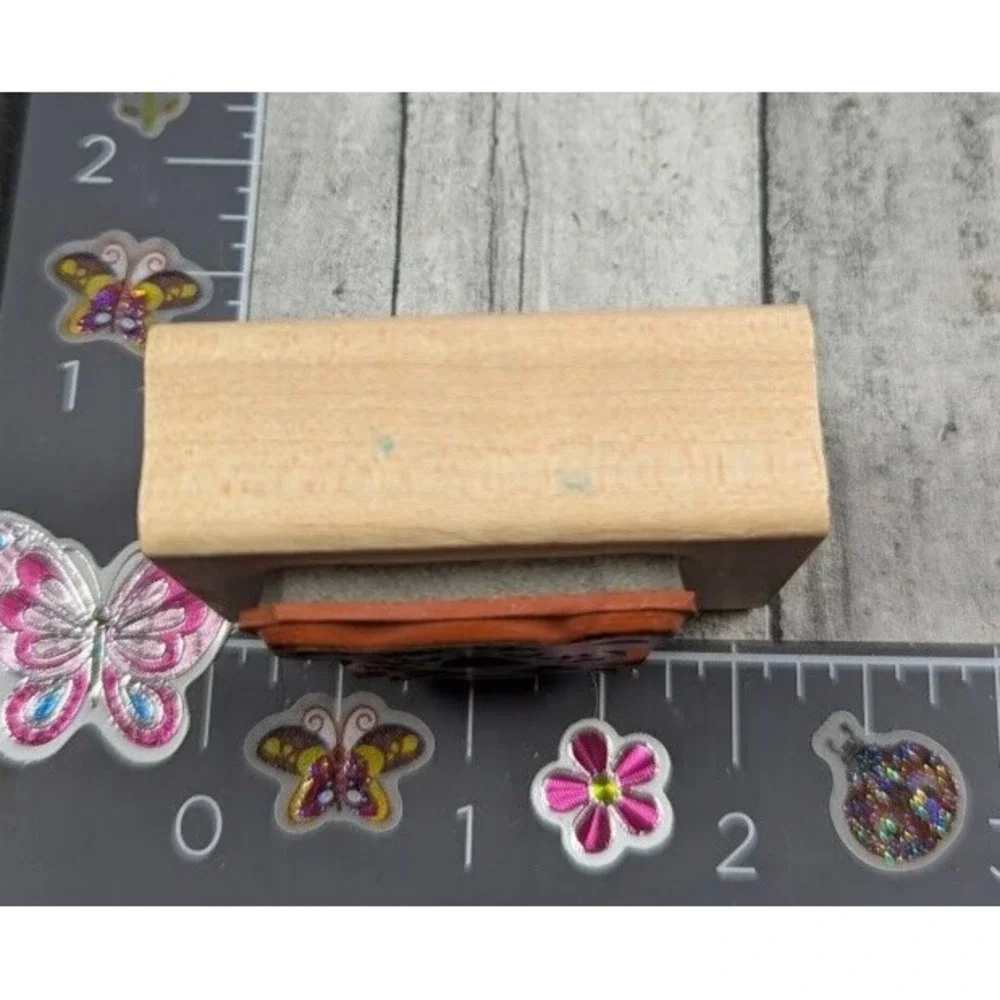 Stampin' Up! Big Cat Jaguar Tiger 1999 Rubber Stamp Wood #E43